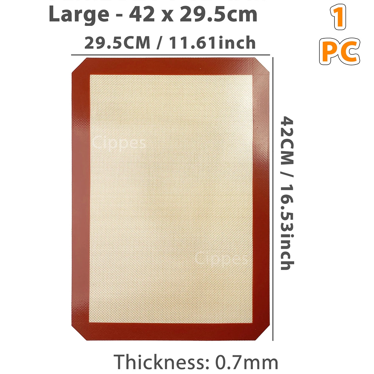 Silicone Baking Mats Set - Reusable Non-Stick Oven Liners