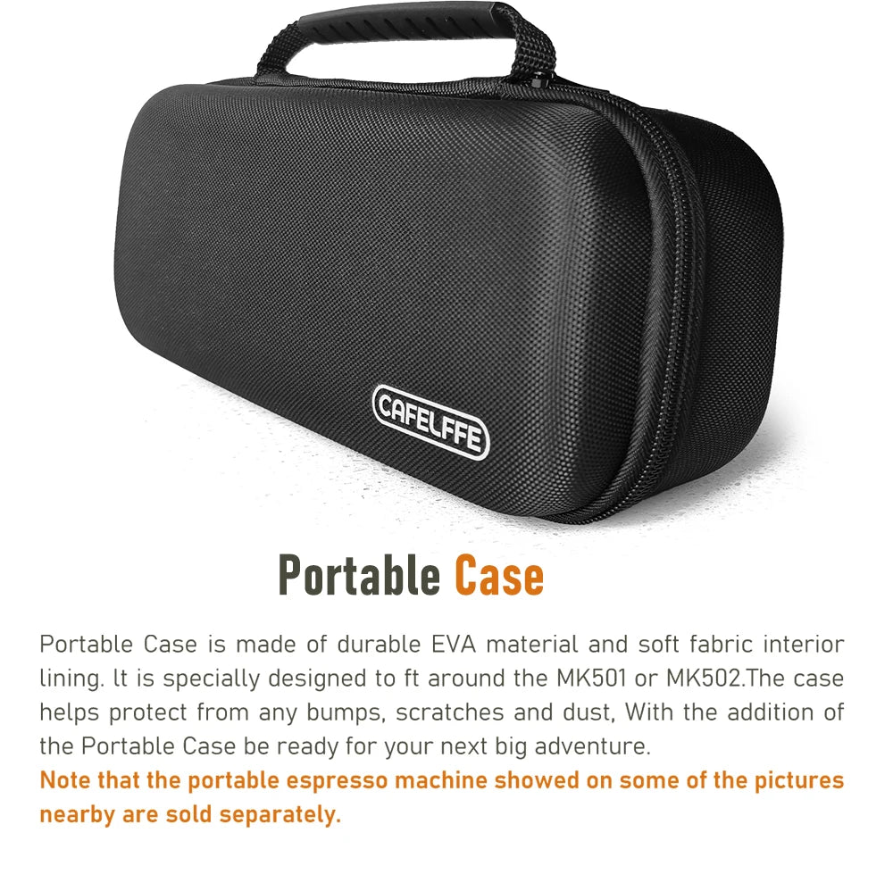 Cafelffe Portable Coffee Machine with Travel Bag - Compact Espresso Maker