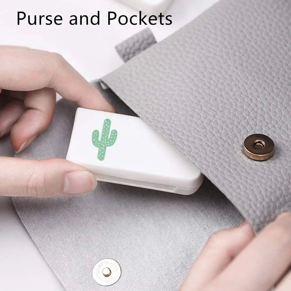 Pill Storage Box - Weekly Medication Organizer Container