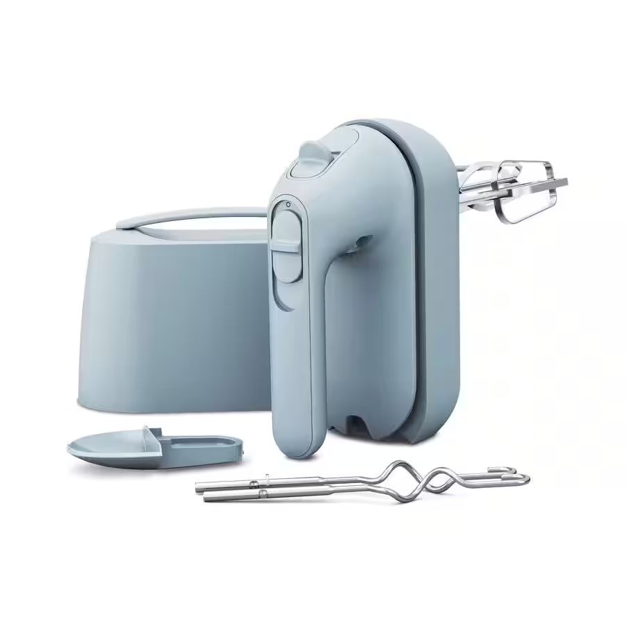 Amasadora de mano - Kenwood QuickMix Go HMP40.000GY, 350 W, 5 Velocidades, SureEject, Azul Tormenta - Imagen 2