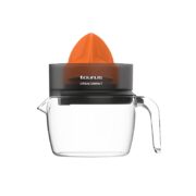 Exprimidor - Taurus Citrus Compact, 30 W, 800 ml, Doble Sentido de Rotación, Cono Extragrande, Negro