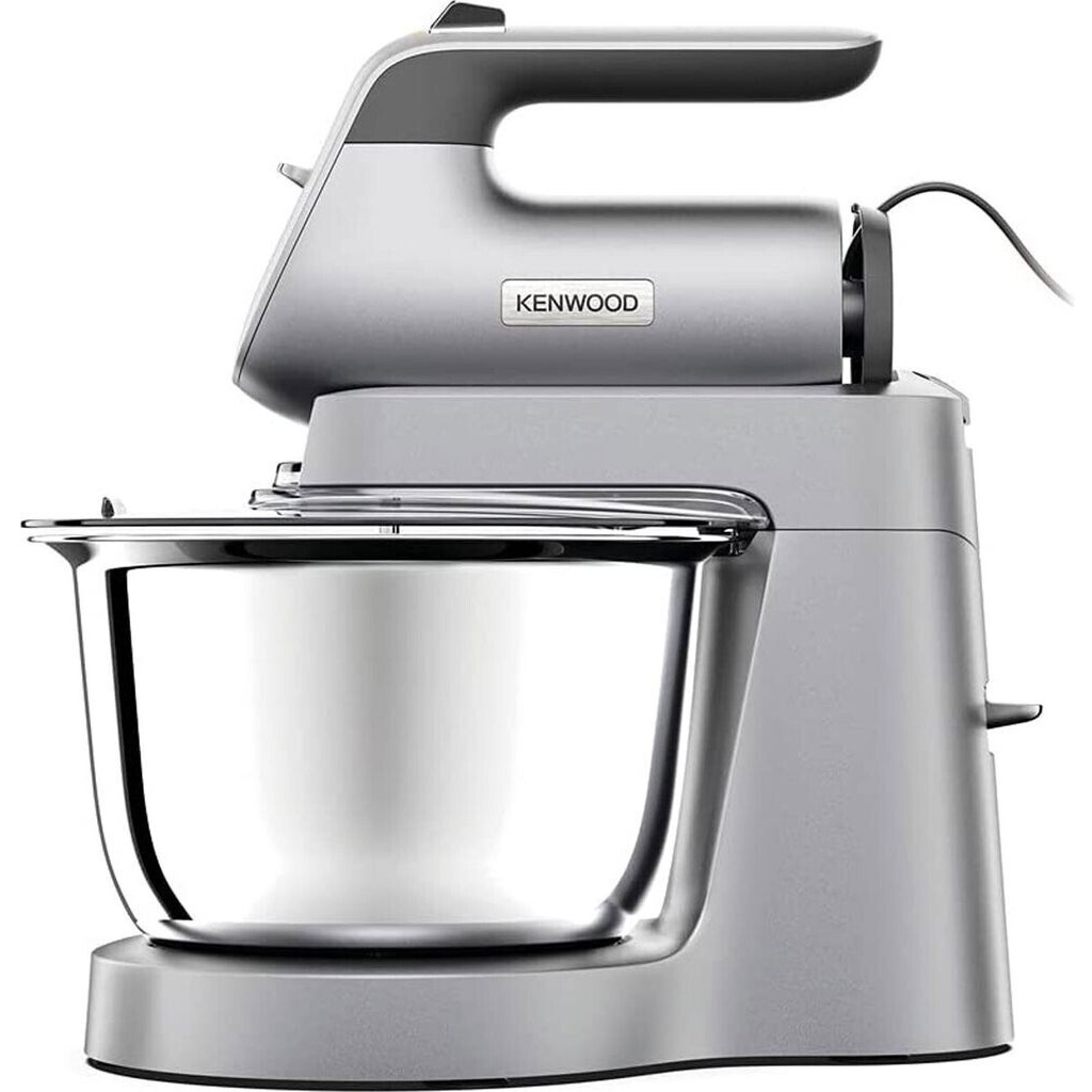 Robot amasador - Kenwood HMP54.000SI Chefette, 650 W, Bol 3,5 L, Velocidad Variable, Plata - Imagen 2