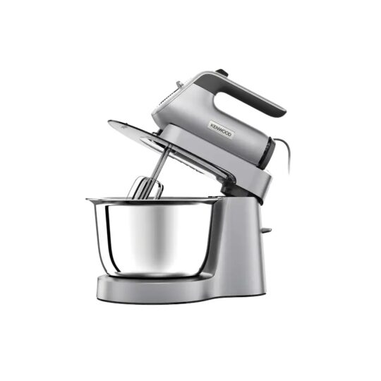 Robot amasador - Kenwood HMP54.000SI Chefette, 650 W, Bol 3,5 L, Velocidad Variable, Plata